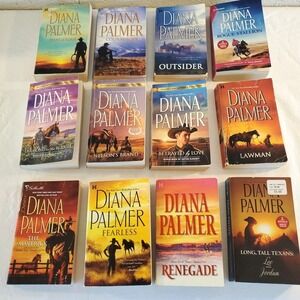 Diana Palmer Lot of 12 Contemporary ROMANCE Paperbacks PB Western Popular